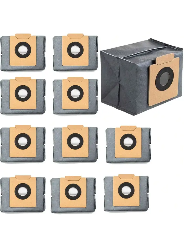 Sacs à poussière pour aspirateur Robot Eufy Clean X8 Pro et X10 Pro Omni et X8 Pro avec Station auto-vide