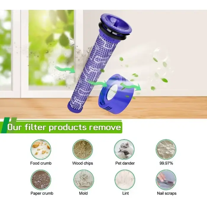 4 pièces pour aspirateur sans fil Dyson V7 V8 Animal Absolute Motorhead Origin SV10 V7