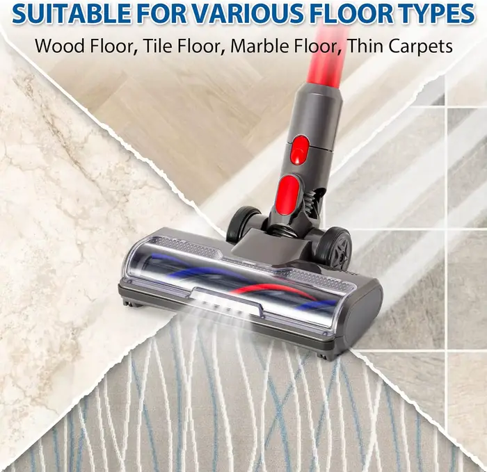 Tête de brosse de nettoyage pour aspirateur Dyson V7 V8 V10 V11 V15