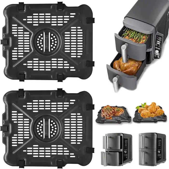 Plaques de cuisson A50Q (2 pièces) pour friteuses à air Ninja modèles SL201/SL401/SL451