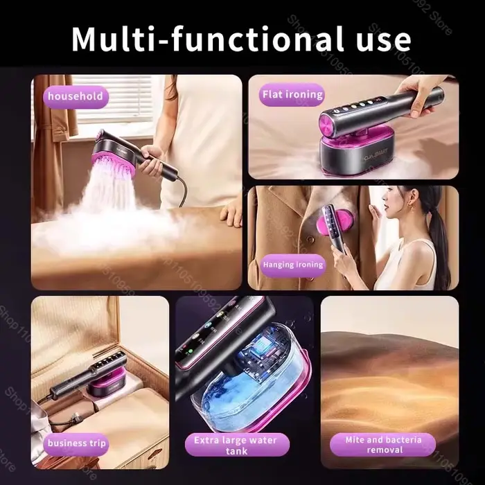Fer à vapeur portatif pour vêtements