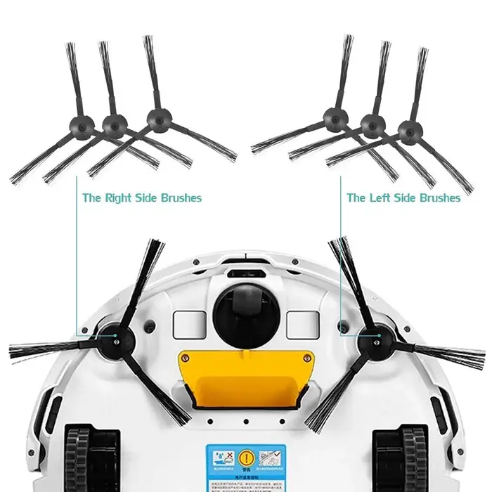 Kits d'aspirateur à brosse latérale avec filtre, pour ILIFE ZACO V3 V3s V5 V5s V5s Pro pour Medion M