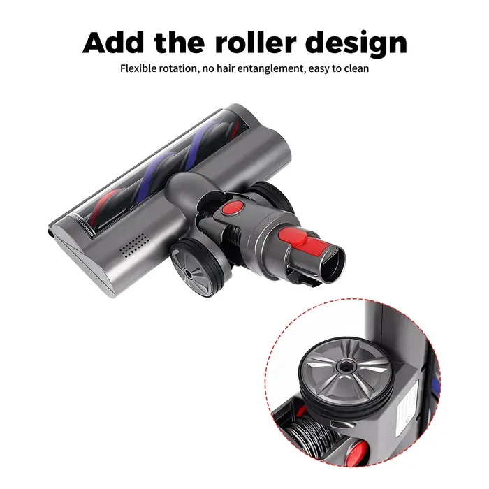 Tête de brosse pour aspirateur Dyson V7 V8 V10 V11 V15