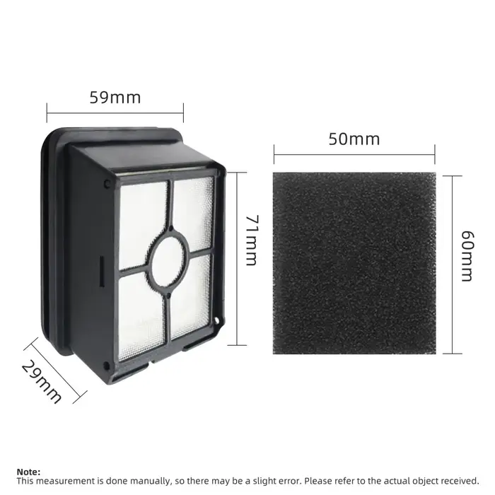 Filtre Hepa Compatible pour aspirateur Bissell HF3 / 3649A