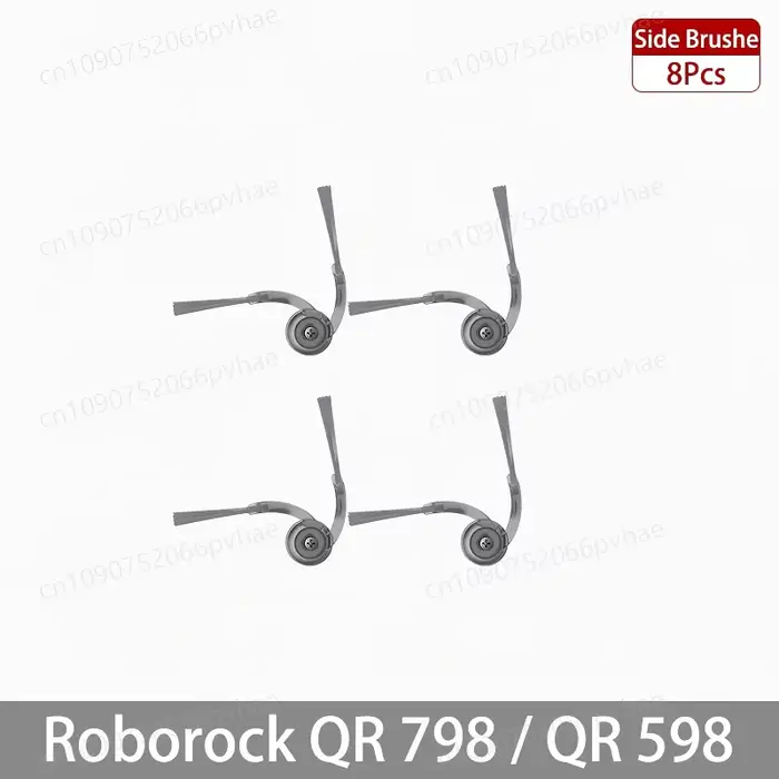 Accessoires pour aspirateur robot Roborock QR 798 / QR 598 : brosse principale, brosse latérale, chi