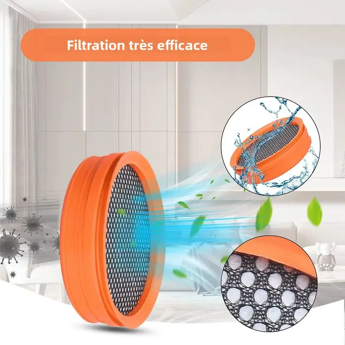 Filtre de remplacement FC8009/01 pour aspirateur à batterie Philips SpeedPro