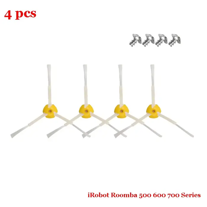 Brosse latérale pour iRobot Roomba série 500 600 700, accessoires d'aspirateur, 694, 692, 690, 680, 