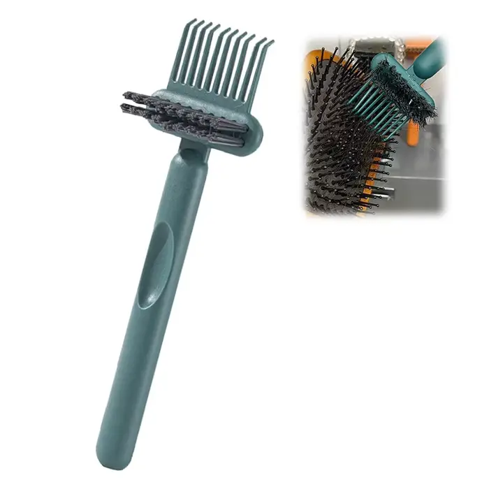 Nettoyeur de brosses à cheveux 2 en 1, outil de nettoyage de peignes, solution portable, kit d'acces