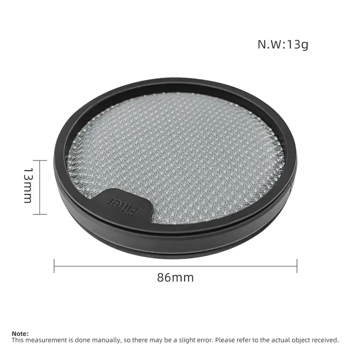 Filtre Hepa adapté pour Dreame T30, T20, T20 Pro, T10, T30 Neo, R10, R10 Pro, R20, Xiaomi G9 G10