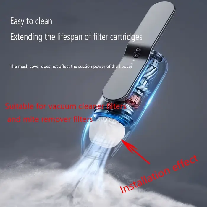 50 pièces/ Housse de filtre pour aspirateur jetable