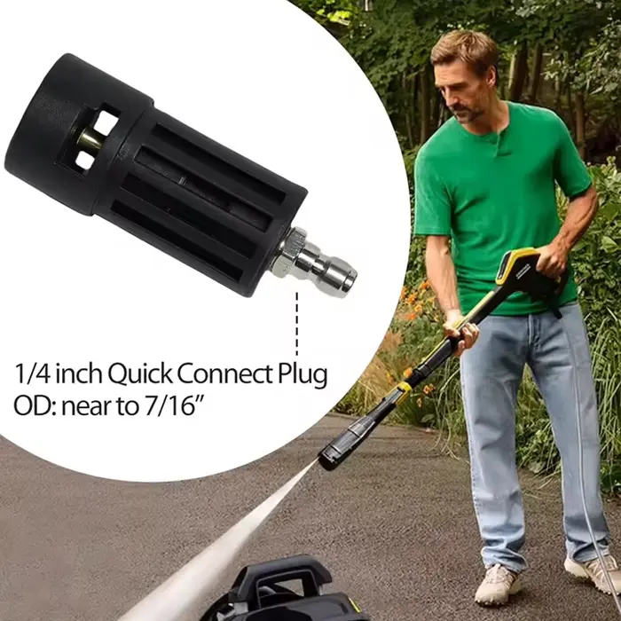 Adaptateur pour nettoyeur haute pression 1/4 Quick Allergic