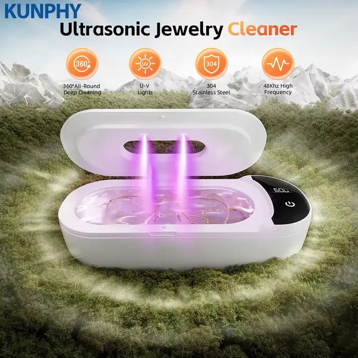 KUNPHY 400ml nettoyeur à ultrasons professionnel dentaire