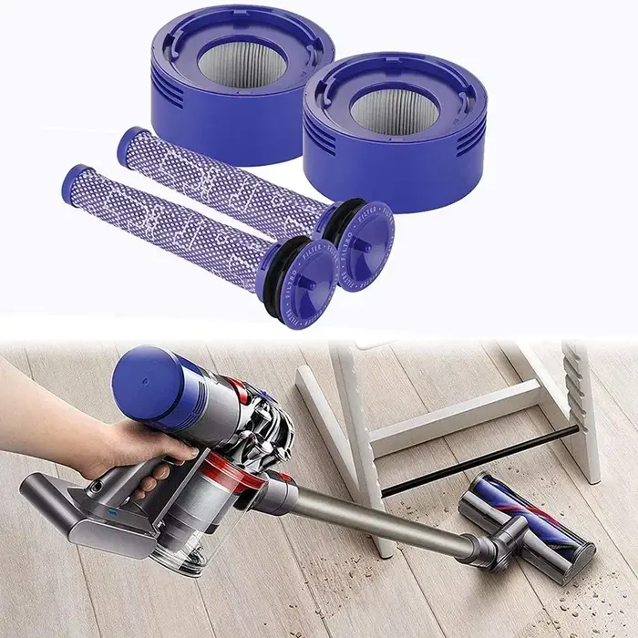 Filtre de rechange pour aspirateur Dyson V7 V8, post-moteur, pré-HEPA Pound