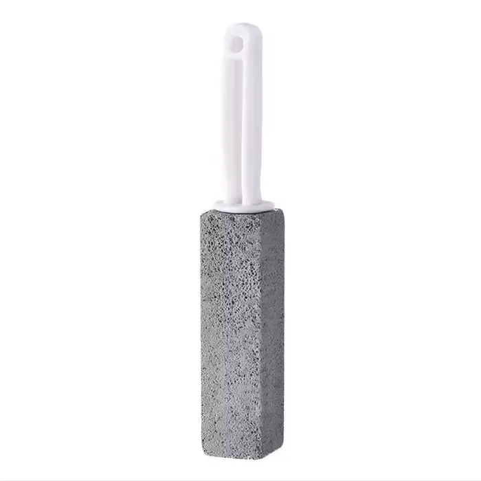 Pierre ponce naturelle pour nettoyeur de toilettes, brosse de toilette, brosse de nettoyage de salle