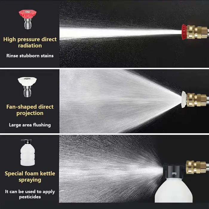 Pistolet de lavage de voiture haute pression sans fil
