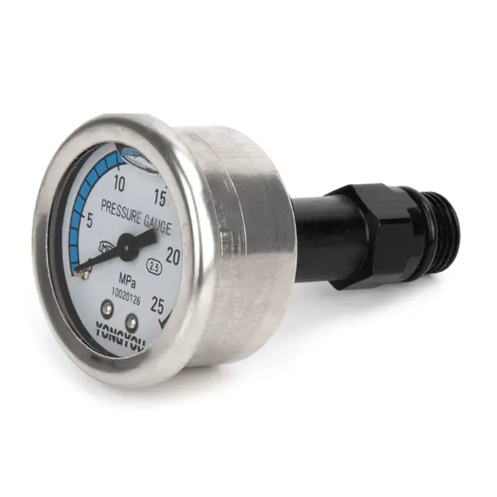 Pompe à eau accessoires pompes à eau pompe lavage voiture manomètre 2.5-25Mpa haute pression laveuse