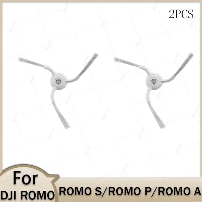 Accessoires pour aspirateur robot DJI ROMO P / ROMO S / ROMO A : brosse principale, brosse latérale,