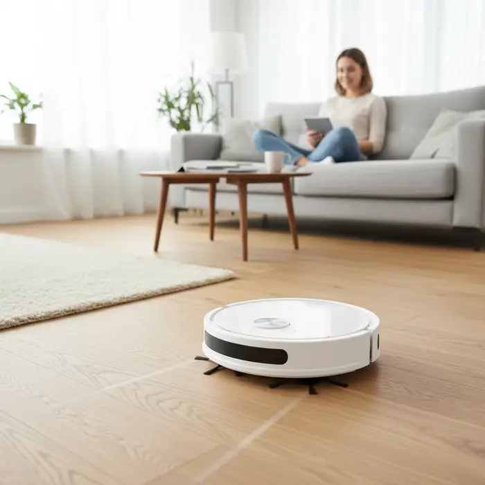 Robot aspirateur 3 en 1, balayage intelligent et nettoyage humide du sol, balayage intelligent avec