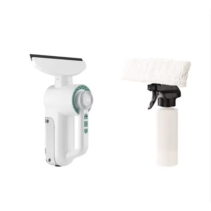 Nettoyeur de vitres électrique sans fil rechargeable par USB, grattoir absorbant l'eau pour vitres, 