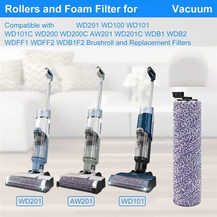 A52Q-filtres de remplacement pour aspirateur Shark WD201