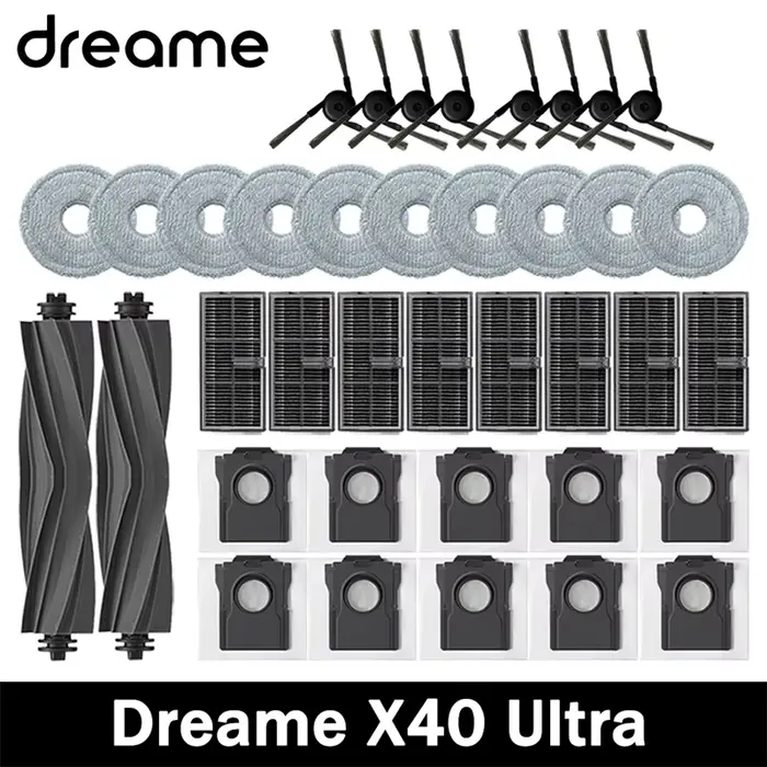 Accessoires pour aspirateur robot Dreame X40 Ultra / X40 Pro : brosse principale