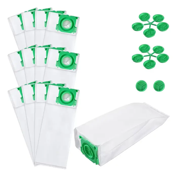 Sacs d'aspirateur compatibles avec Sebo K X/C/370 Sebo X Series Extra Pet XP2 XP3 5093ER, 12 pièces,