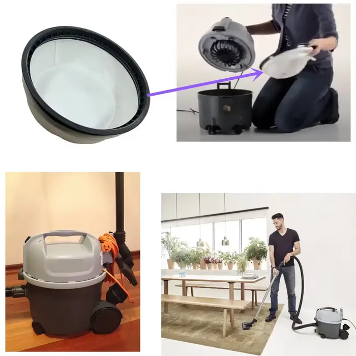 Filtre principal pour sac d'aspirateur commercial