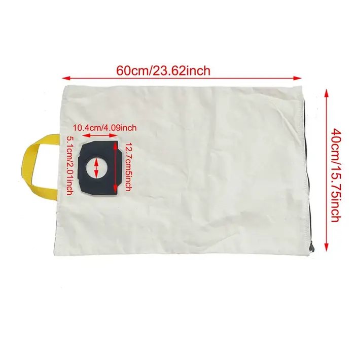 Pièces d'aspirateur, sac à poussière en tissu