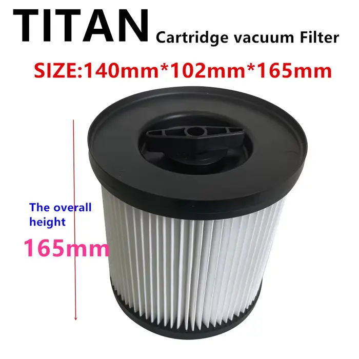 Filtre à cartouche compatible avec l'aspirateur Parkside PWD série 12 A1 20 A1 25 A1 30 A1