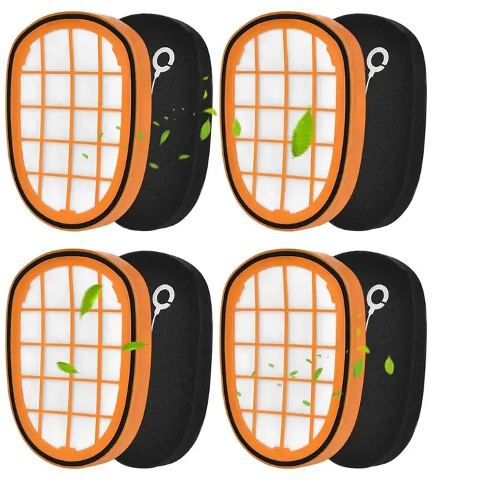 Paquet de 4 filtres pour aspirateur à main Philips SpeedPro Max Aqua FC6812 FC6813 FC6822 FC5005/01