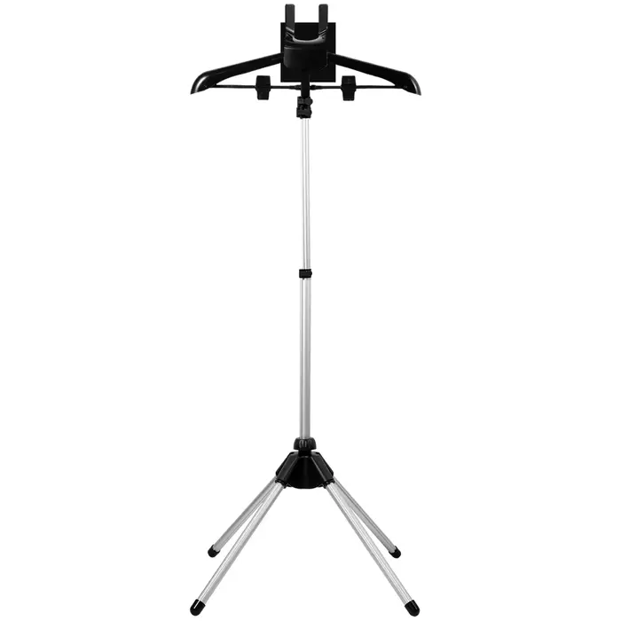 Support Vapeur Télescopique T1, Réglable, Pliable et Portable, Cintre pour Vêtements