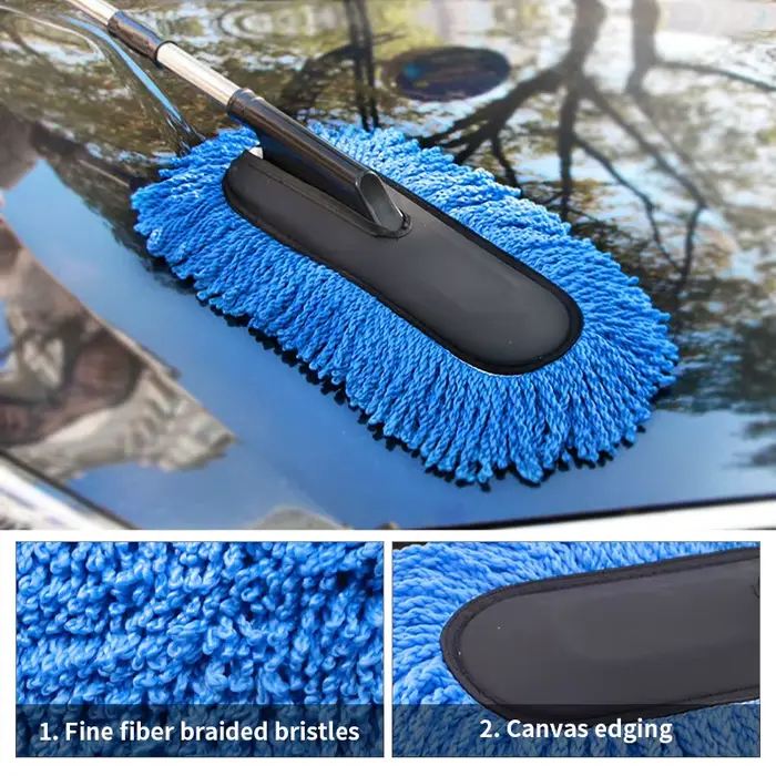 SEAMETAL – vadrouille de lavage de voiture en microfibre