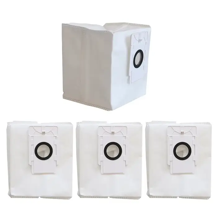 Sacs à poussière pour aspirateur robot, accessoires pour EZVIZ RE4 + RE4 Plus RC3 Plus RE5 Plus, 4 p
