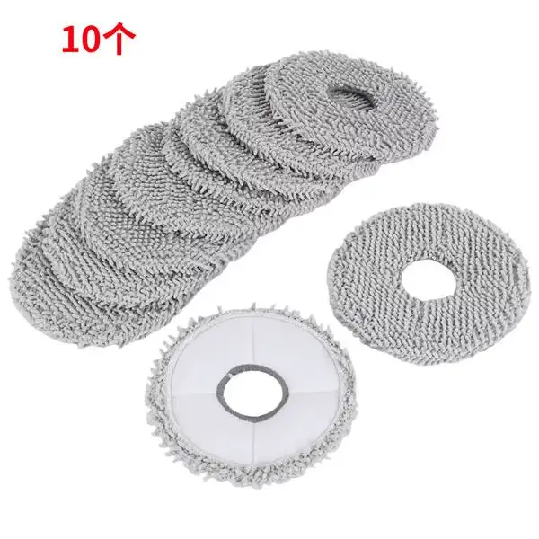 Lot de 10 serpillières lavables pour robot aspirateur, pour L10s Ultra/L10s Pro Ultra/L20 Ultra/L10s