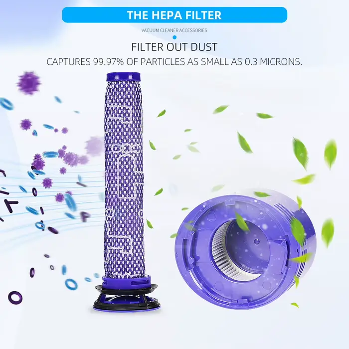 Filtres HEPA pour aspirateur Dyson V7 V8 SV10 SV11