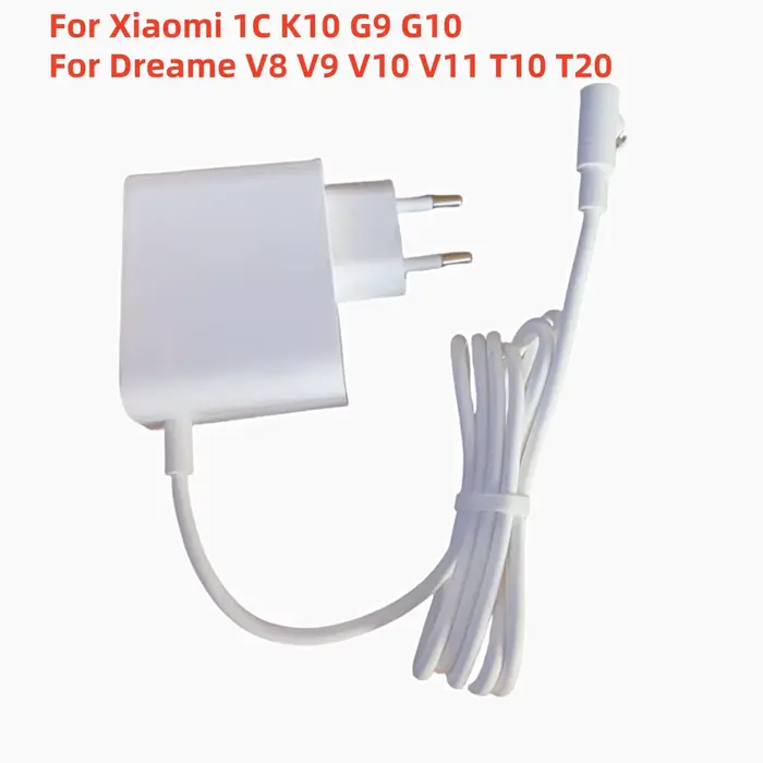 Pour aspirateur sans fil d'origine Xiaomi 1C K10 G9 G10 SCWXCQ02ZHM chargeur adaptateur d'alimentati