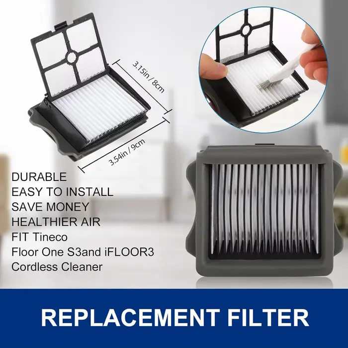 Filtres HEPA pour aspirateur sec et humide Tineco iFloor 3/ Floor One S3