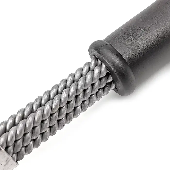 Brosse de gril sûre-brosse de barbecue sans poils-nettoyeur de barbecue en acier inoxydable résistan