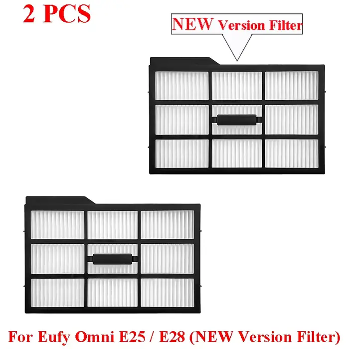【NOUVELLE Version Filtre HEPA】 Accessoires pour aspirateur Eufy Omni E25 / E28, accessoires de filtr