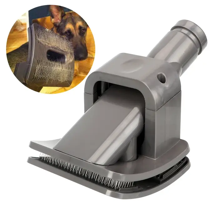 Brosse de nettoyage pour poils d'animaux, peignes pour chiens et chats, aspirateur, outils de toilettage, aspirateur de poils pour animaux de compagnie, compatible avec les produits Dyson pour animaux