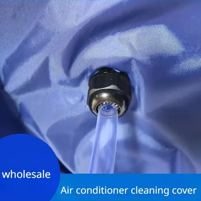 120 cm été climatisation sac de nettoyage Kit étanche ensemble professionnel suspendu AC dépoussiéreur pulvérisateur nettoyant brosse outils.