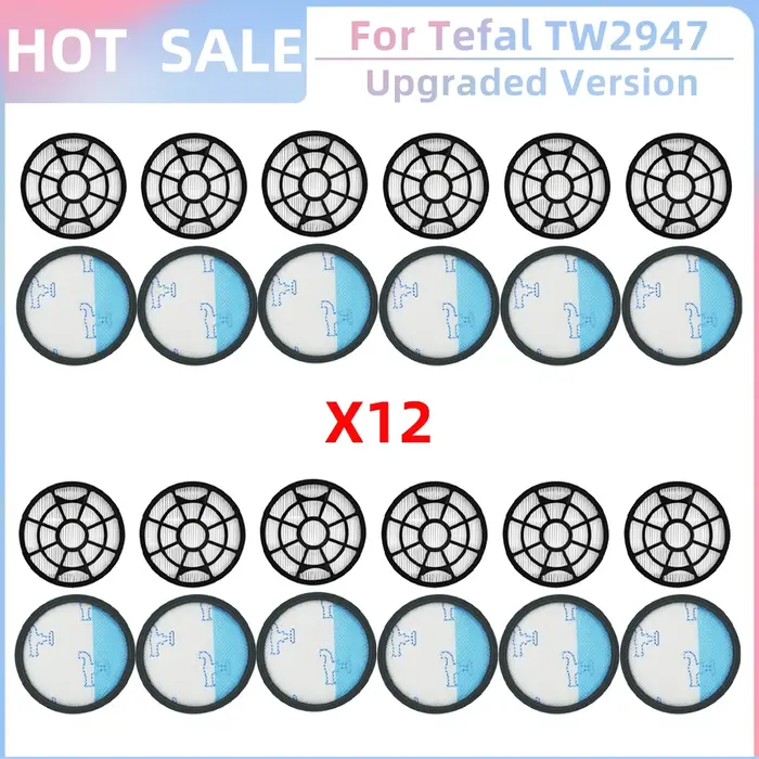 Compatible avec Rowenta Tefal filtre TW2947 Swift Power Cyclonic RO2910 RO2913 RO2915 RO2932 RO2933 RO2957 RO2981