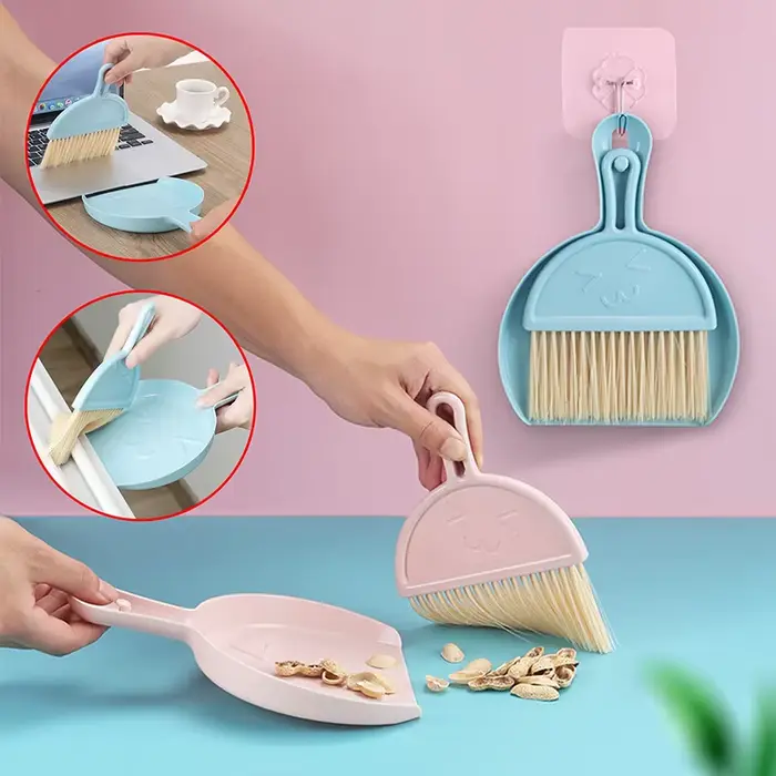 Mini balai et pelle à poussière