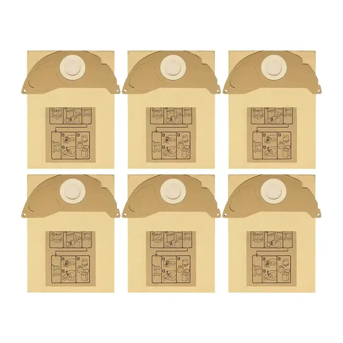 Sacs à poussière en papier pour aspirateur Karcher MV2 WD2 WD2200 WD2250 A2004 A2054 A2000 A2074 A2236 SE2001 SE5100 SE6100 6.904-322.0
