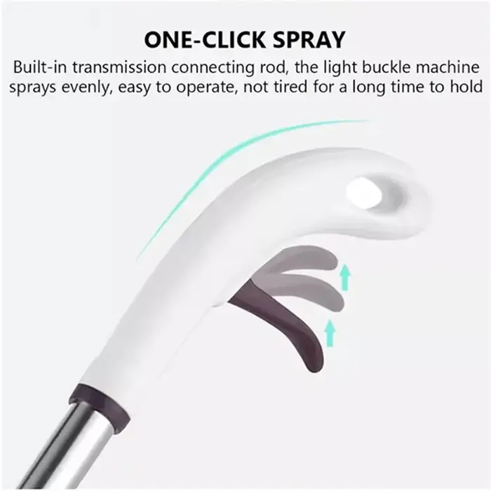 Balai à vapeur rotatif réutilisable avec tampons en microfibre