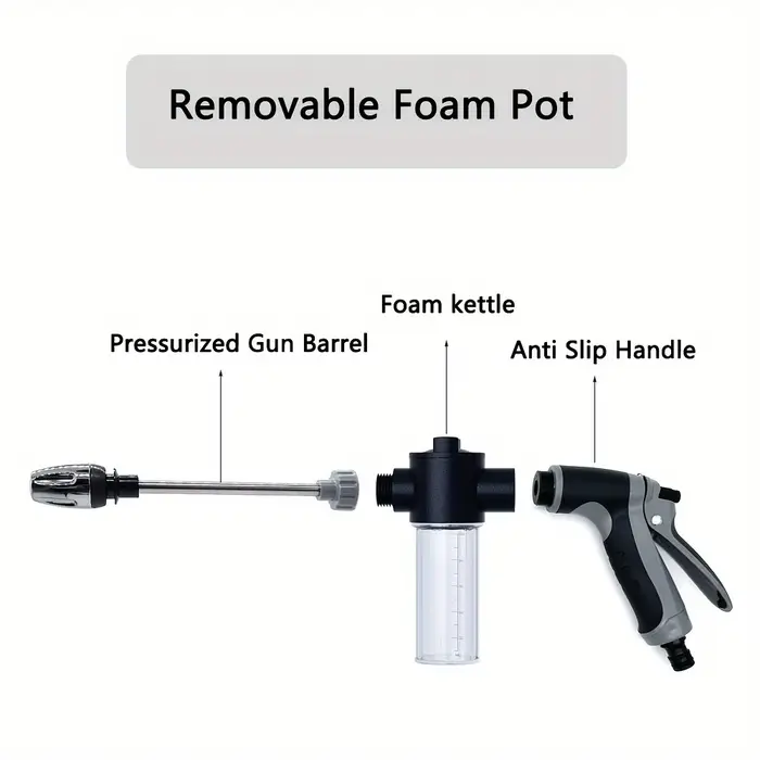 Pistolet à eau de lavage de voiture haute pression