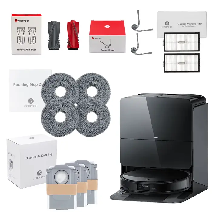 【Optionnel】 Accessoires d'origine pour aspirateur robot Roborock Saros 10R / S9 MaxV