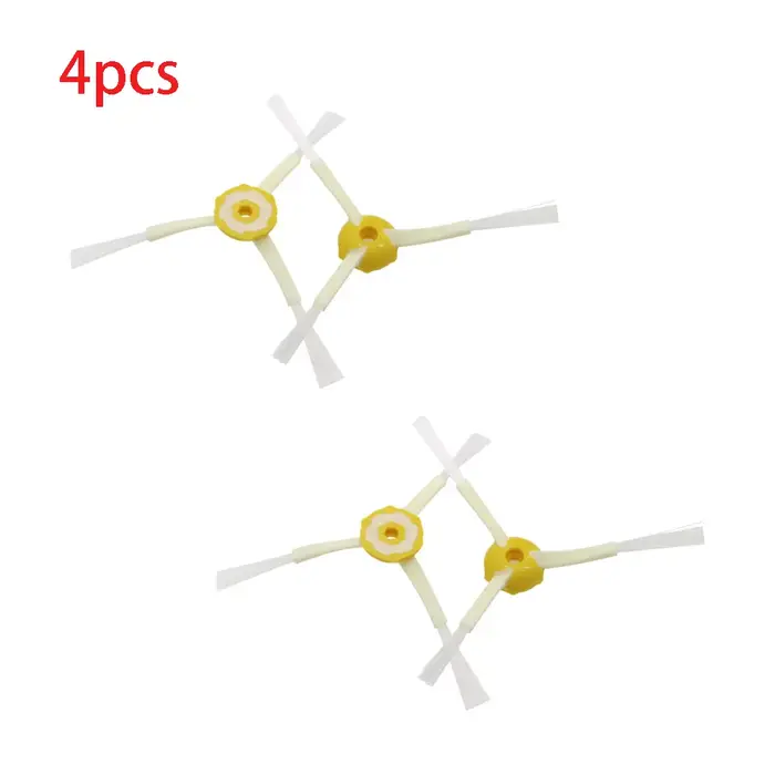 1 brosse à poils + 1 brosse batteur Flexible + 4 brosses latérales pour aspirateur Robot iRobot Room