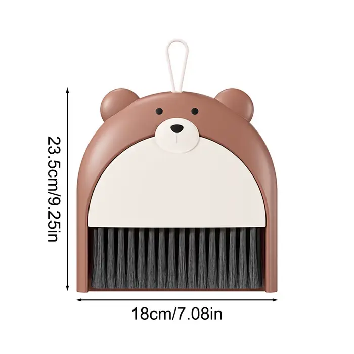 1 pièce de Mini balai de bureau avec ensemble de pelle à poussière