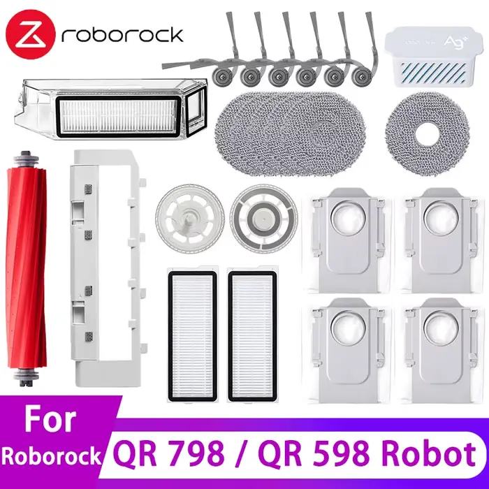 Accessoires pour aspirateur robot Roborock QR 798 / QR 598 : brosse principale